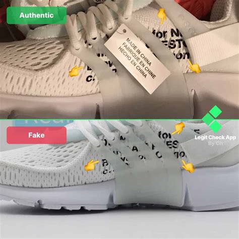 nike off white presto white real vs fake|The Off.